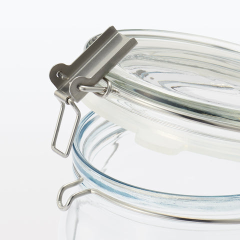 Soda Glass Storage Jar