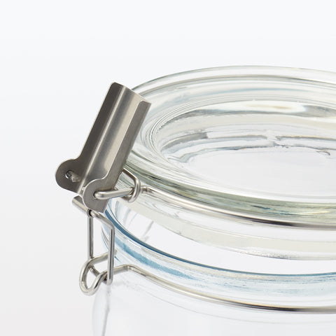 Soda Glass Storage Jar