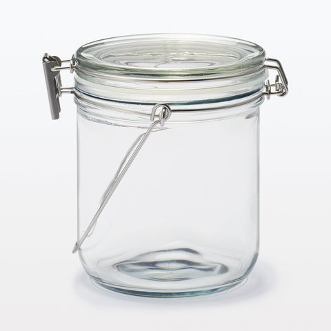 Soda Glass Storage Jar