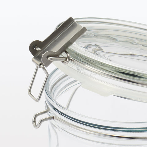 Soda Glass Storage Jar