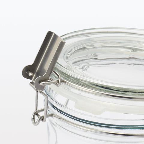 Soda Glass Storage Jar