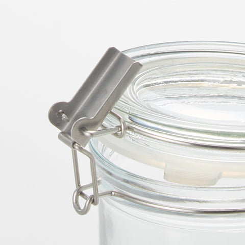 Soda Glass Storage Jar