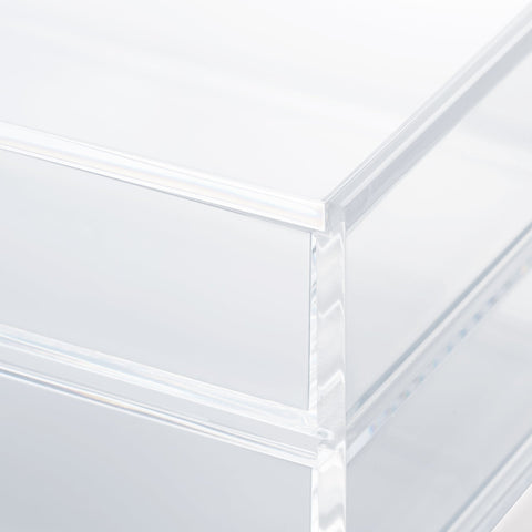 Acrylic Storage Large Case 2 Drawers