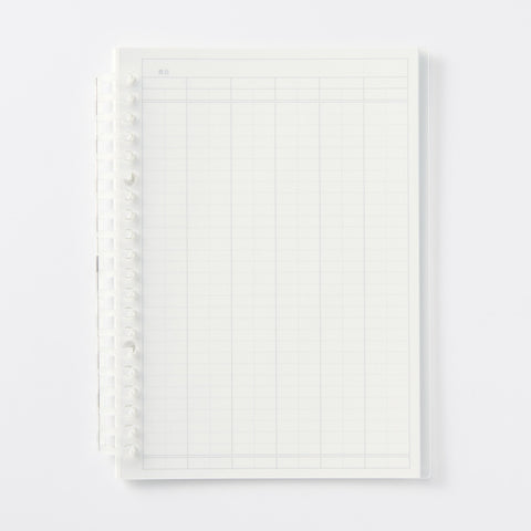 A5 Budget Book Loose Leaf Papers Refill