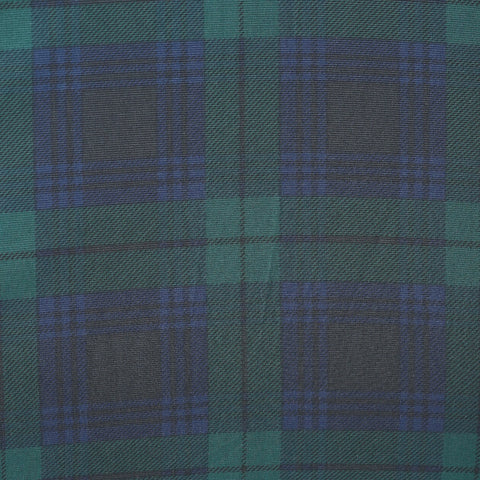 2 Way Foldable Umbrella - Dark Green Check