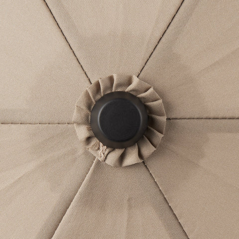 2 Way Foldable Umbrella Beige