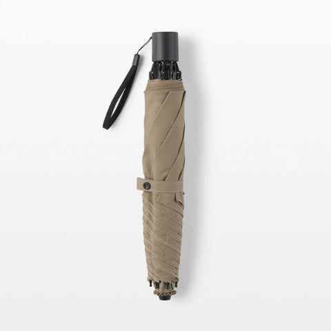 2 Way Foldable Umbrella Beige