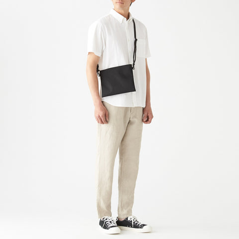 2-Way Water Repellent Sacoche / Crossbody Bag