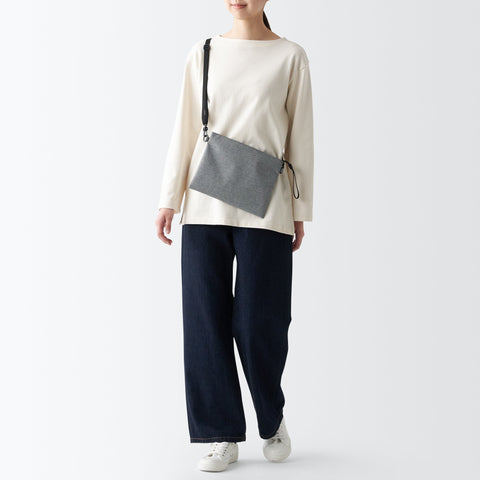 2-Way Water Repellent Sacoche / Crossbody Bag