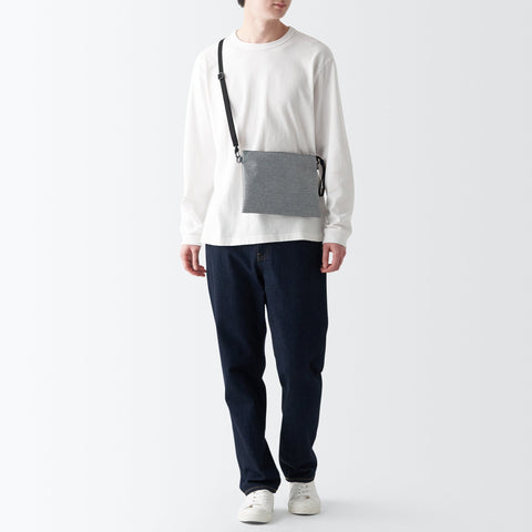 2-Way Water Repellent Sacoche / Crossbody Bag