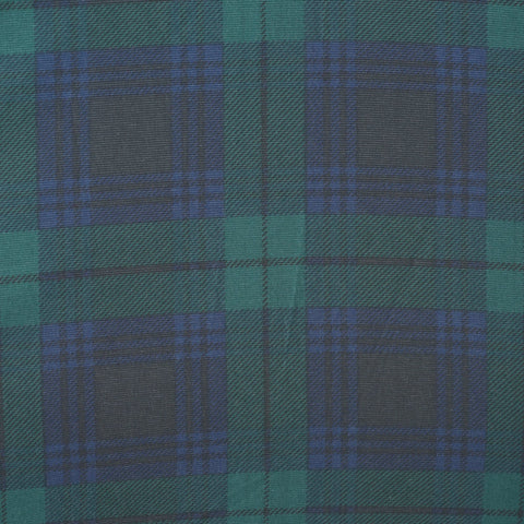 2 Way Foldable Umbrella - Dark Green Check