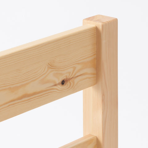 [HD] Pine Wooden Bed - King