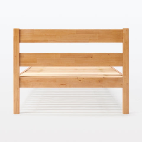 [HD] Rubberwood Wooden Bed - Single