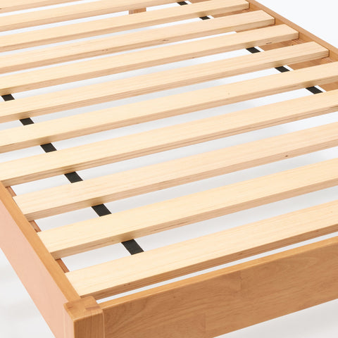 [HD] Rubberwood Wooden Bed - Single