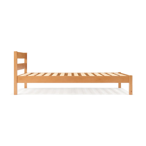 [HD] Rubberwood Wooden Bed - Single