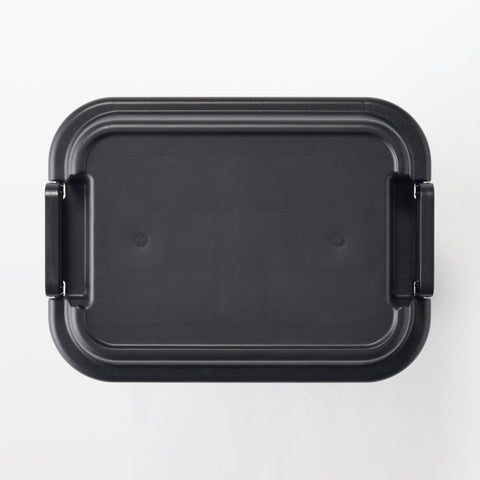 Heavy Duty Polypropylene Storage Box - Dark Gray - Mini 5.8 gal