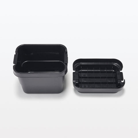 Heavy Duty Polypropylene Storage Box - Dark Gray - Mini 5.8 gal