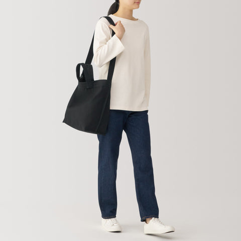 2-Way Canvas Tote Bag