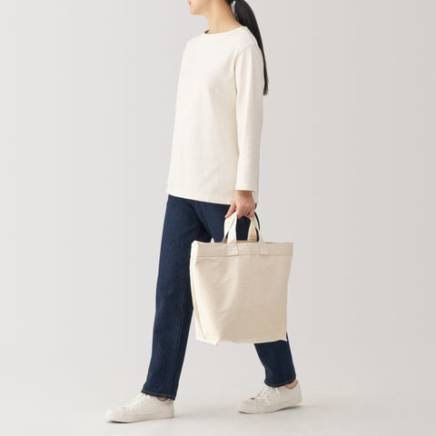 2-Way Canvas Tote Bag