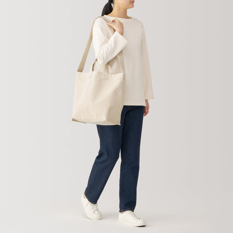 2-Way Canvas Tote Bag