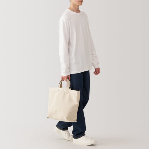 2-Way Canvas Tote Bag
