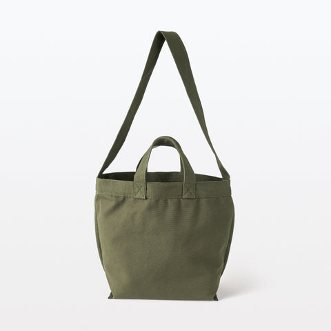 2-Way Canvas Tote Bag