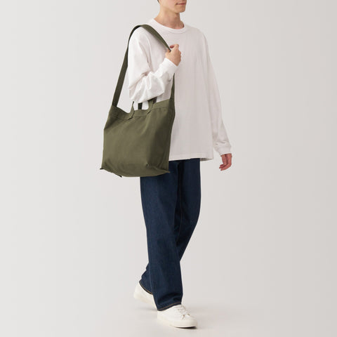 2-Way Canvas Tote Bag