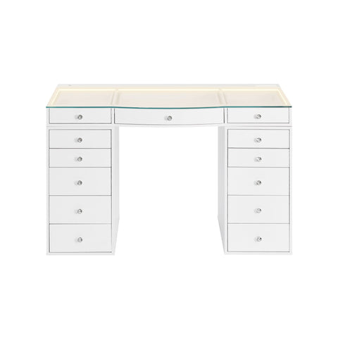 SlayStation® Contour Plus 2.0 Vanity Table w/ LED Light