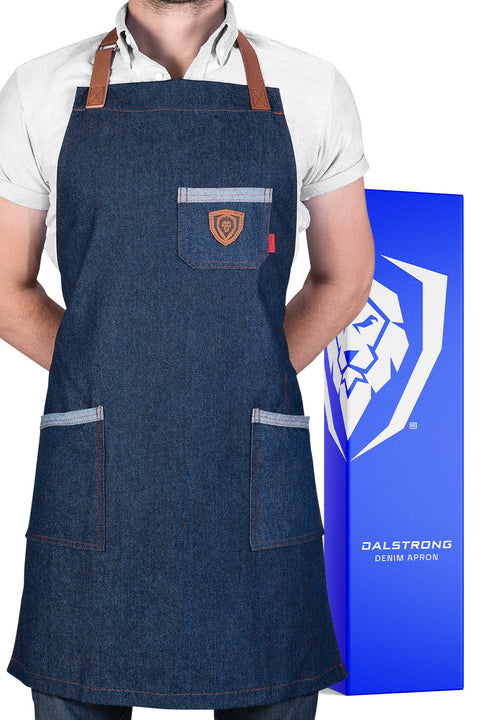 American Legend | Blue Denim | Professional Chef's Kitchen Apron | Dalstrong ©