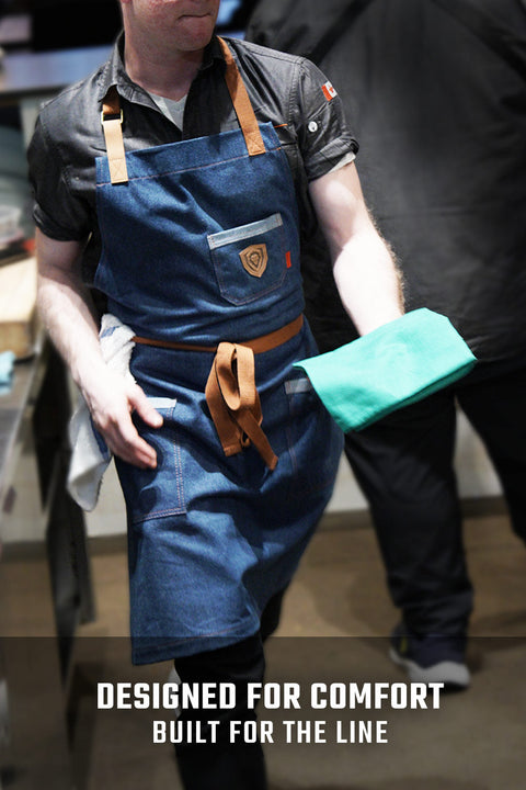 American Legend | Blue Denim | Professional Chef's Kitchen Apron | Dalstrong ©