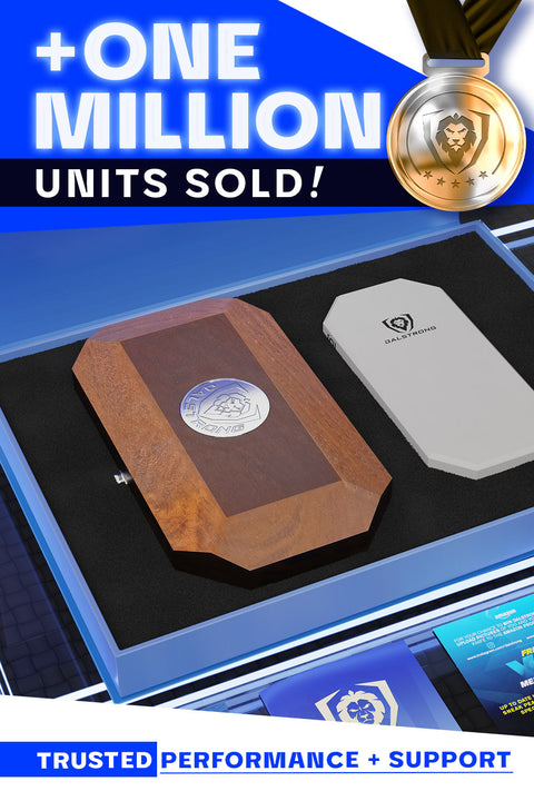 #1000 / #6000 Grit Combo with Oak Storage Box | Portable Whetstone Kit | Dalstrong ©