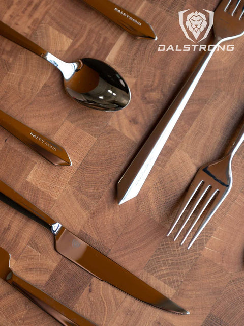 20-Piece Flatware Cutlery Set | Silver Stainless Steel | Service for 4 | Dalstrong ©