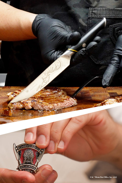 5 Steak Knife Set | Game of Thrones™ Edition | Dalstrong ©