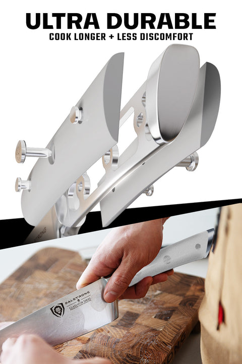 12-Piece Block Set | White Handles | Gladiator Series | NSF Certified | Dalstrong ©