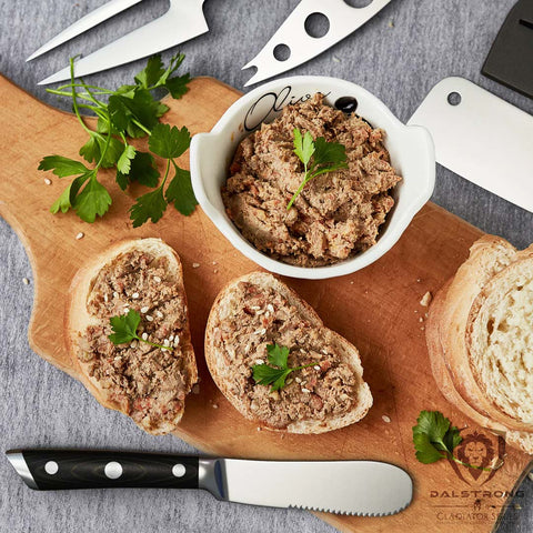 4-Piece Charcuterie & Cheese Knife Set | Gladiator Series | NSF Certified | Dalstrong ©