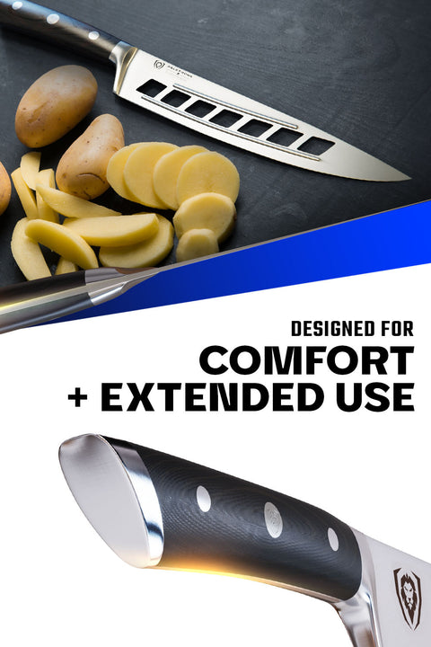 Vegetable Knife 8 | Deflector | Gladiator Series | NSF Certified | Dalstrong ©