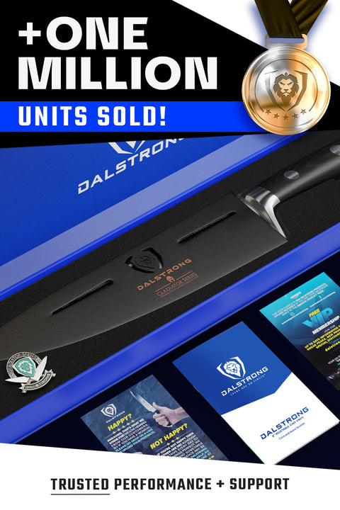 Vegetable Knife 8 | Deflector | Gladiator Series | NSF Certified | Dalstrong ©