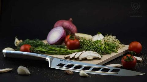 Vegetable Knife 8 | Deflector | Gladiator Series | NSF Certified | Dalstrong ©