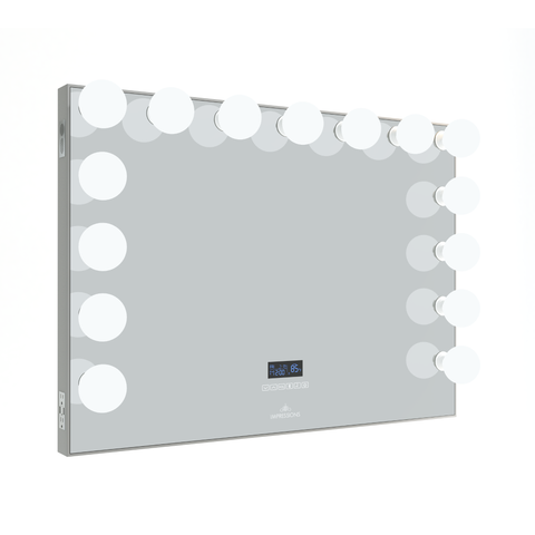 SlayStation® Palazzo Premium Vanity Table w/ RGB Light + Vanity Mirror Bundle