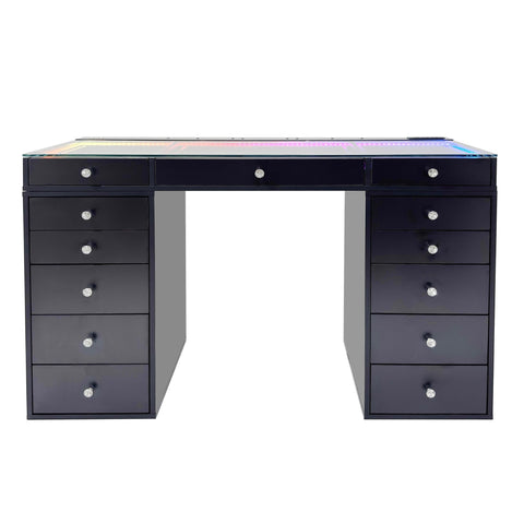 SlayStation® Lumina Plus 2.0 Vanity Table w/ RGB Light