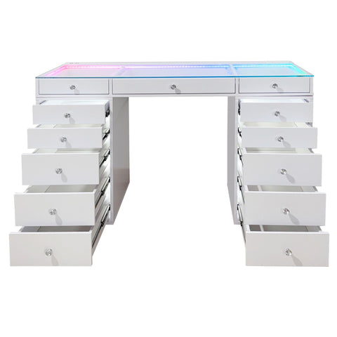 SlayStation® Lumina Plus 2.0 Vanity Table w/ RGB Light
