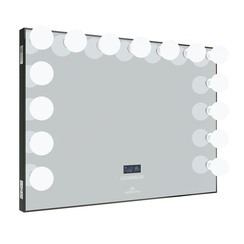 SlayStation® Palazzo Premium Vanity Table w/ RGB Light + Vanity Mirror Bundle