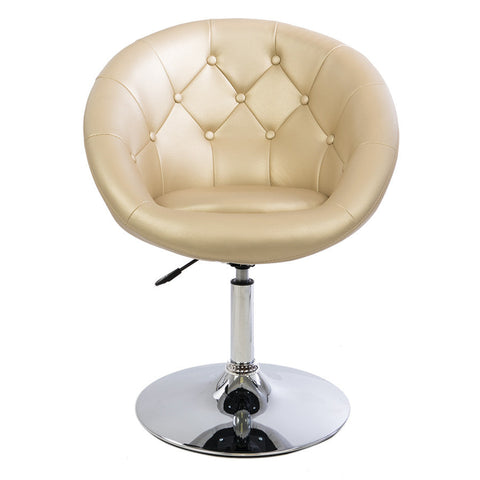 Antoinette Round Tufted Vanity Chair