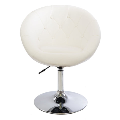 Antoinette Round Tufted Vanity Chair