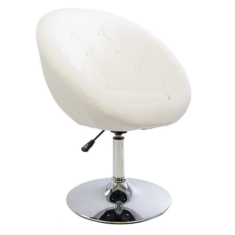 Antoinette Round Tufted Vanity Chair