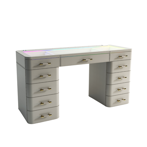 SlayStation® Maison Premium Vanity Table w/ RGB Light