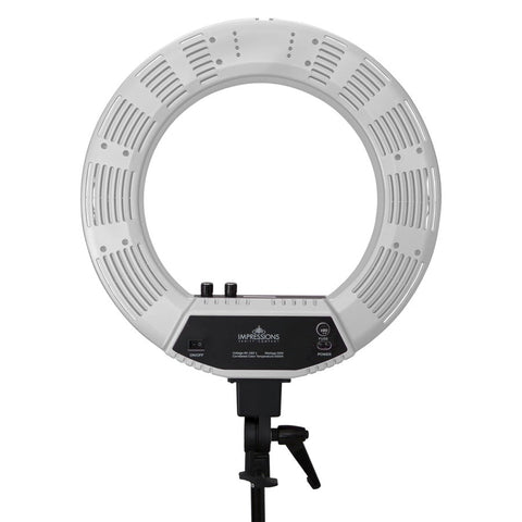 18-Inch DuoTone LED Vanity Studio Ring Light with Stand. Bag and Accessories