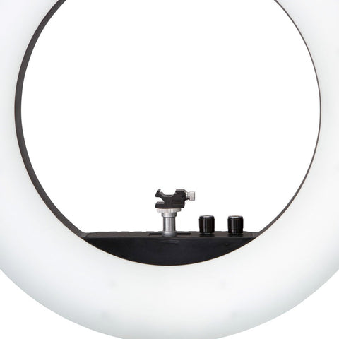 18-Inch DuoTone LED Vanity Studio Ring Light with Stand. Bag and Accessories