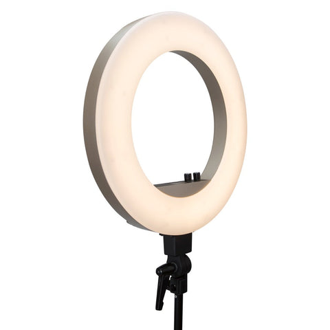 18-Inch DuoTone LED Vanity Studio Ring Light with Stand. Bag and Accessories