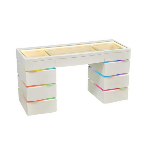 SlayStation® Nebula Vanity Table with RGB Light